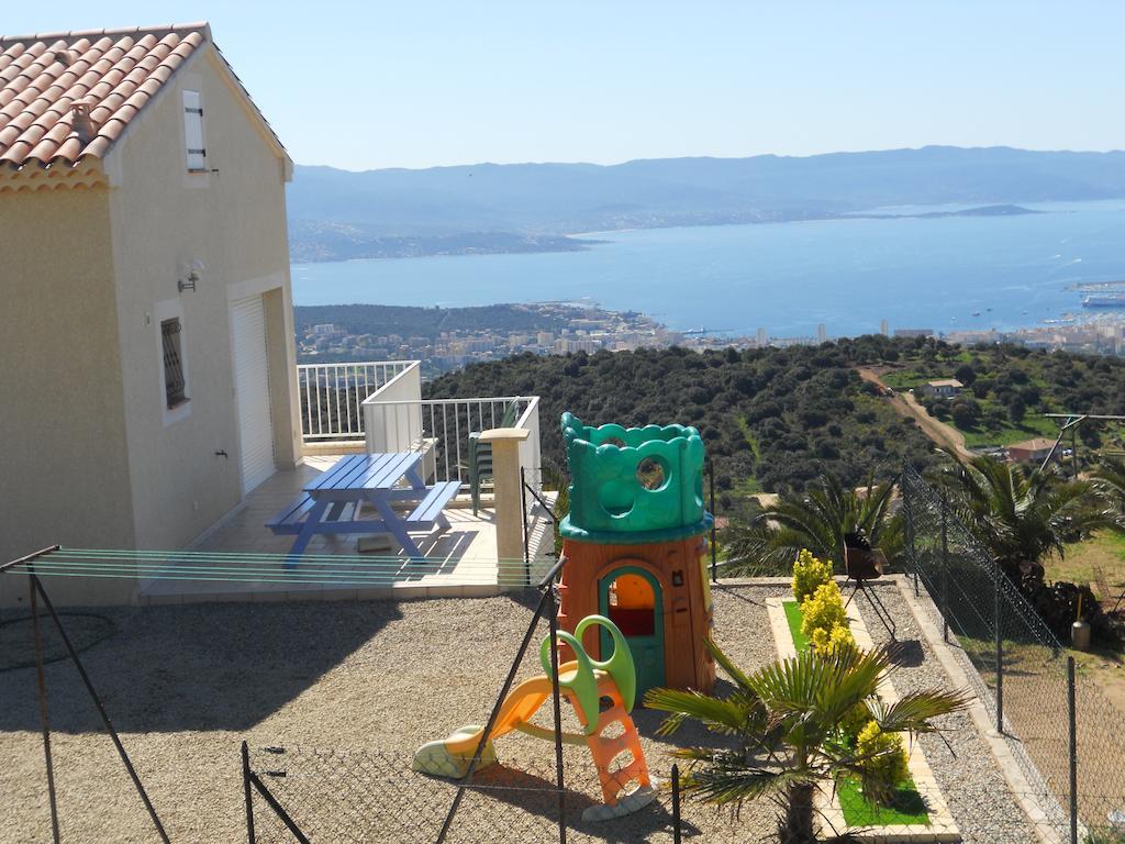 Gites Sassone, Vue Panoramique Sur Ajaccio Et La Mer アラタ 部屋 写真